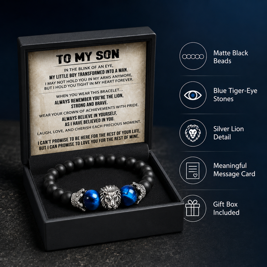 Lion Heart Strength Bracelet