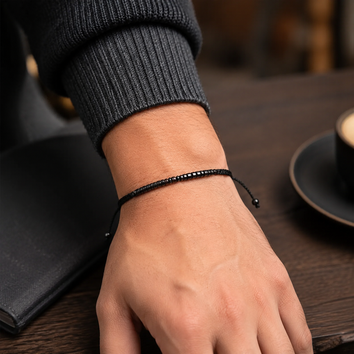 To My Man - Secret Love Morse Bracelet