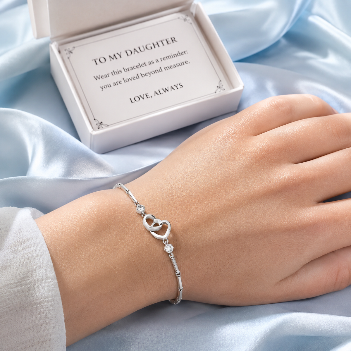 Forever Bound Silver Bracelet