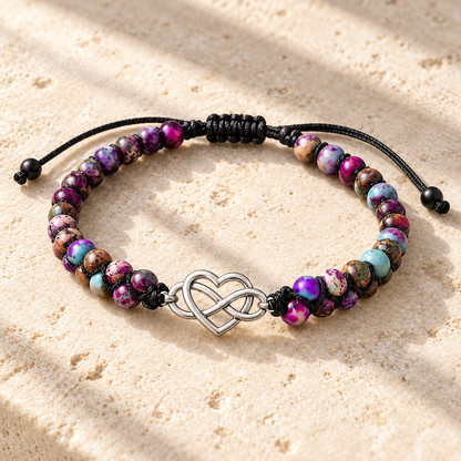 To My Granddaughter - Forever Love Bracelet