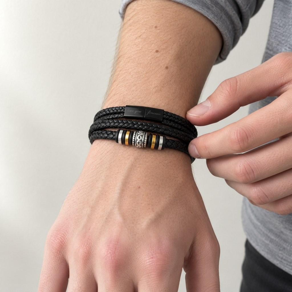 To My Grandson - Love You Forever Bracelet