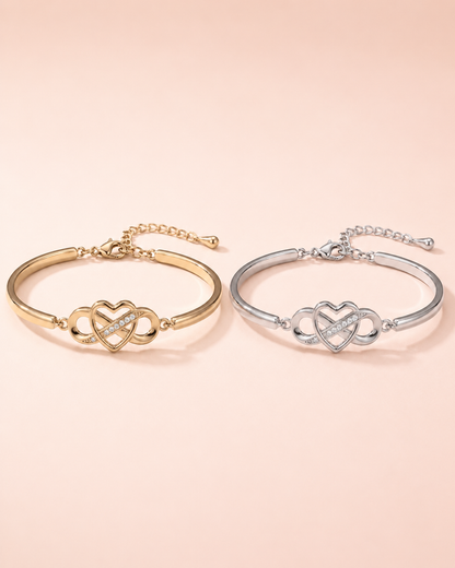 To My Wife - Endless Heart Bracelet
