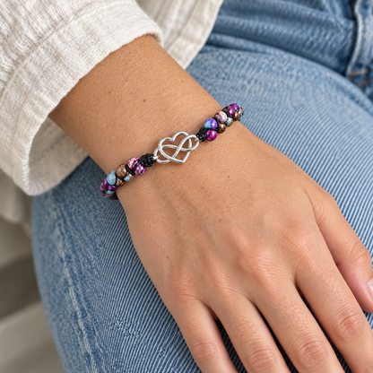 To My Granddaughter - Forever Love Bracelet