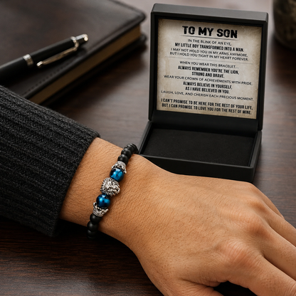 Lion Heart Strength Bracelet