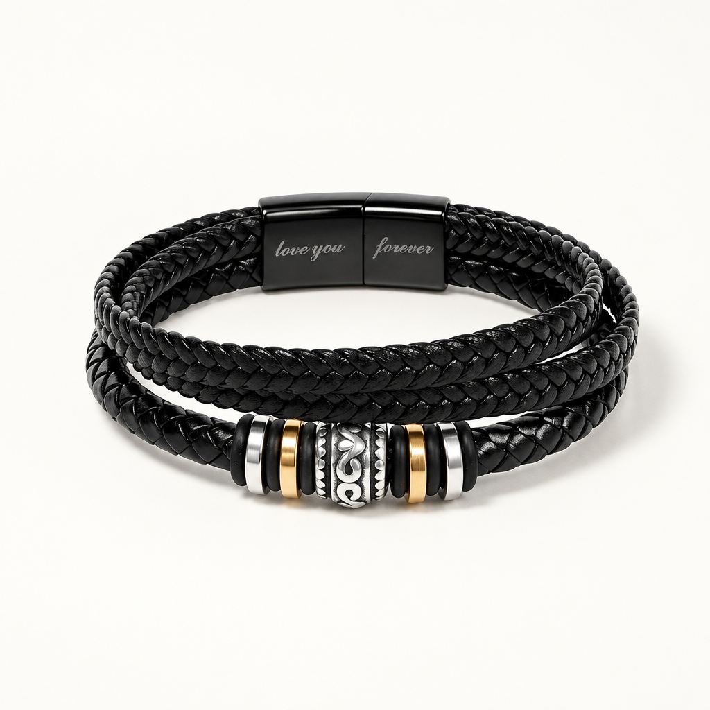 To My Grandson - Love You Forever Bracelet