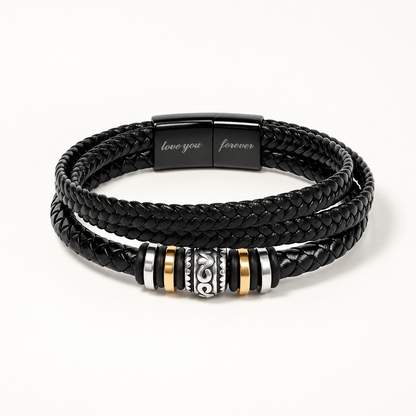 To My Grandson - Love You Forever Bracelet