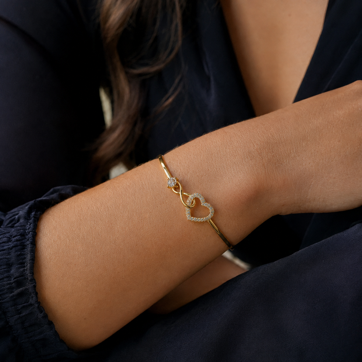 To My Daughter Always Connected Bracelet