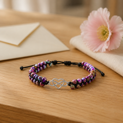 To My Granddaughter - Forever in My Heart Bracelet