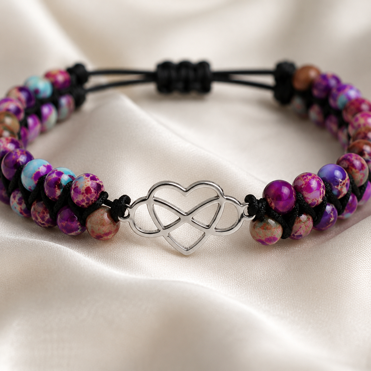 To My Granddaughter - Forever in My Heart Bracelet