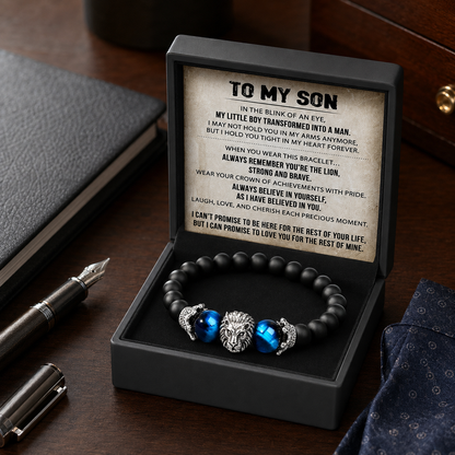 Lion Heart Strength Bracelet