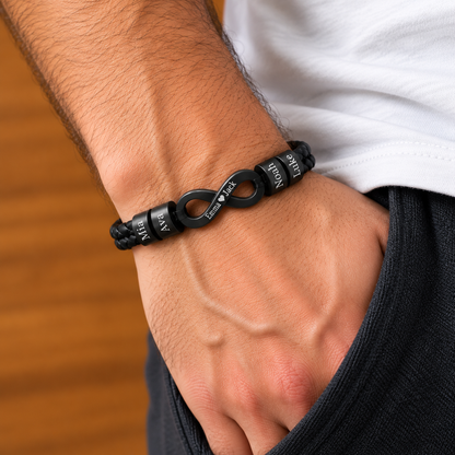 To My Husband: Forever Together Bracelet