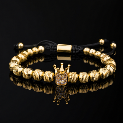 “To My King – Wear Your Crown” Bracelet Gift Set