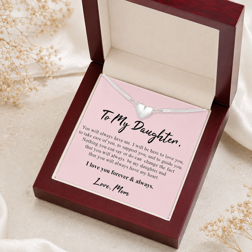 To My Daughter – Heartbound Necklace Set