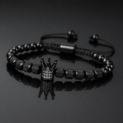 “To My King – Wear Your Crown” Bracelet Gift Set