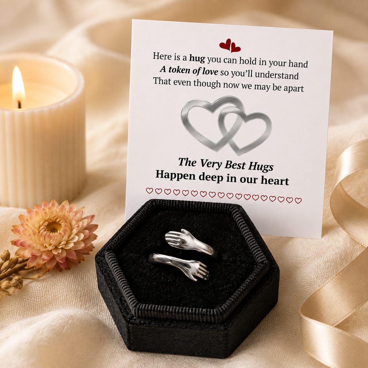 To My Soulmate - Forever Embrace Ring