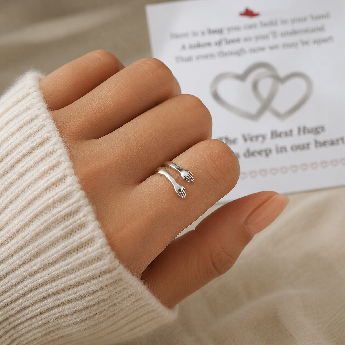 To My Soulmate - Forever Embrace Ring