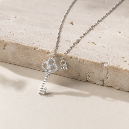 “Key to My Love” Necklace Gift Set