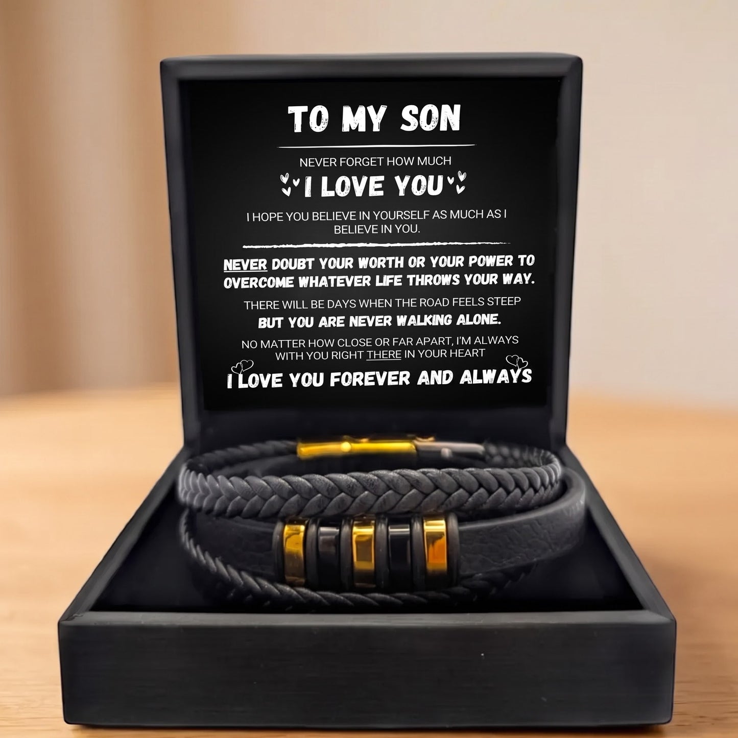To My Son : Always Behind You