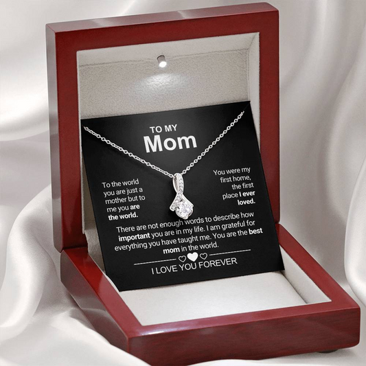 To My Mom - Forever Love Necklace