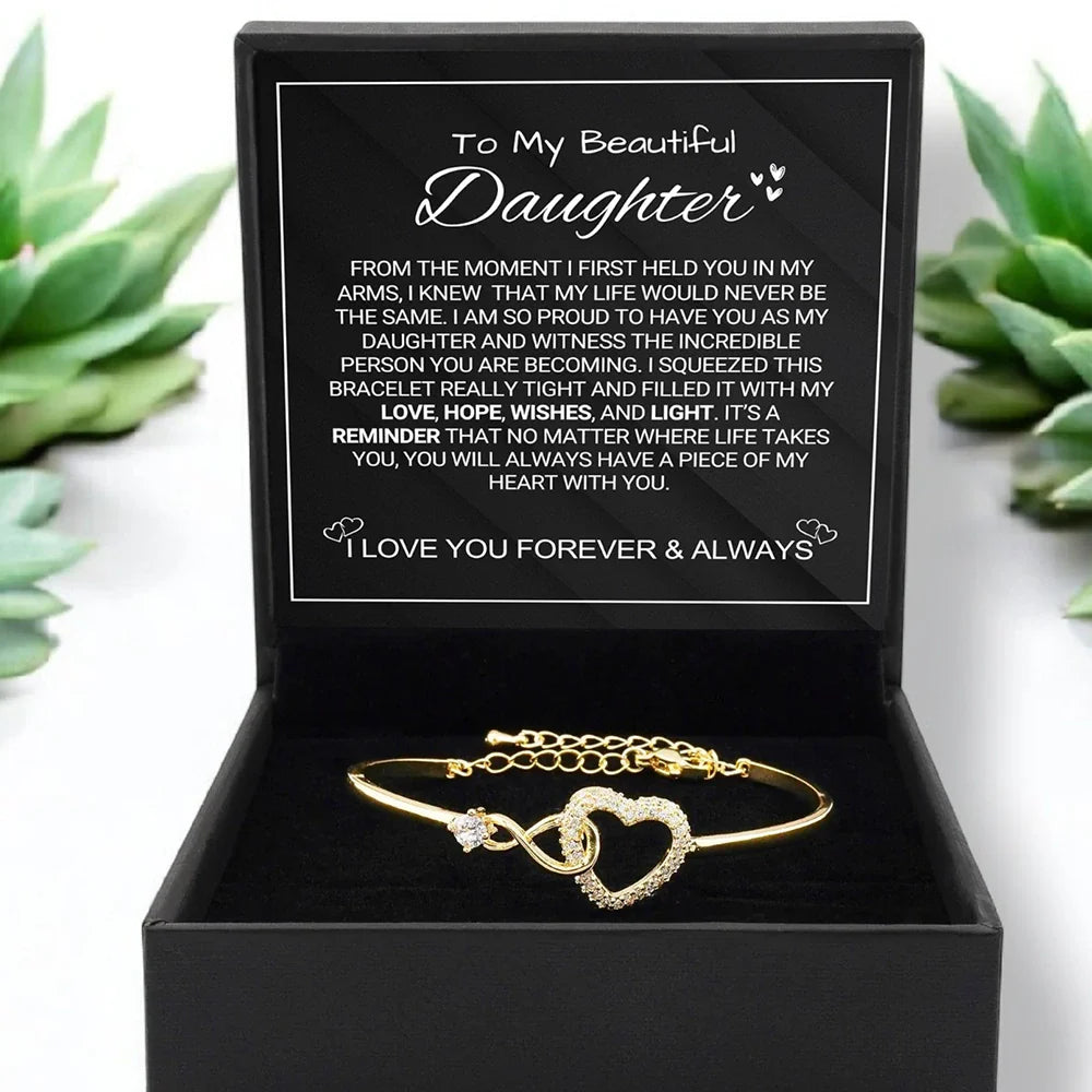 To My Daughter Bracelet